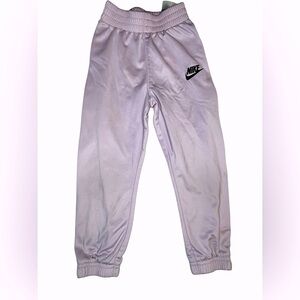 Nike girls pink track pants - Size 4t